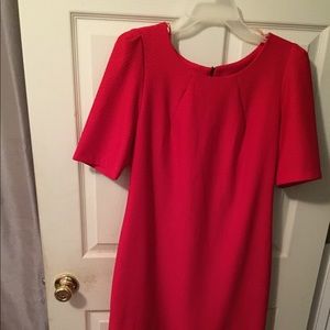 Red aline dress